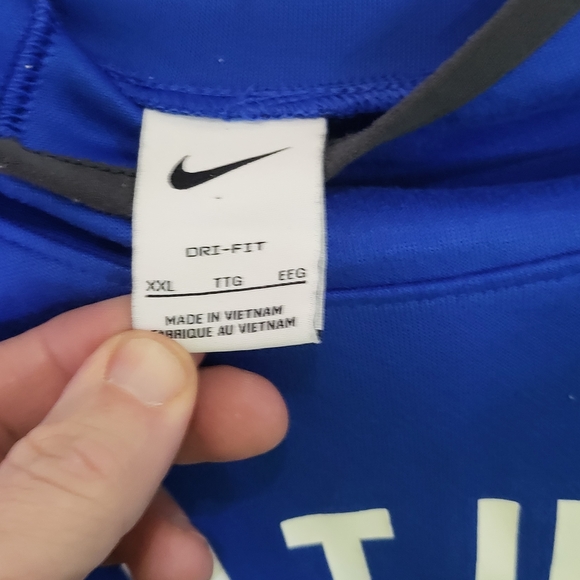 Nike Blue Kentucky Wildcats Hoodie - Picture 2 of 4